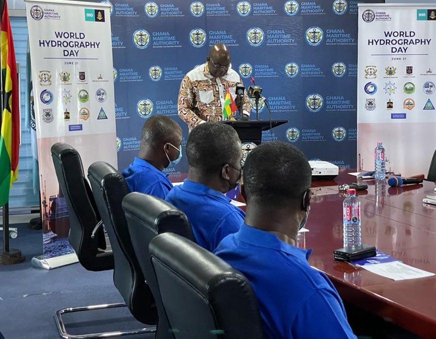 ''This years celebration of the National Hydrography Day is special because it coincides with the 100th year celebration of International Hydrography Organization <a href="/IHOhydro/">International Hydrographic Organization IHO</a>,'' Director General of Ghana Maritime Authority, Thomas Kofi Alonsi #hydro100