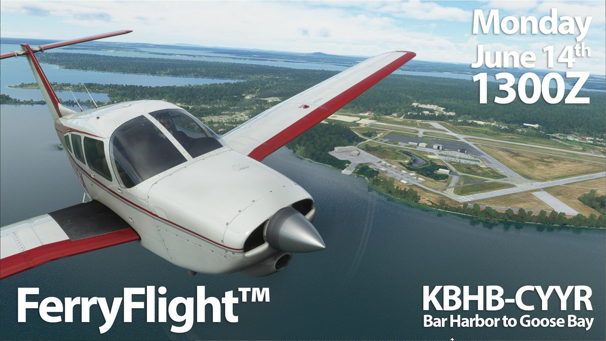 TheFlyingFabio's tweet photo. We're giving away THREE JUST FLIGHT PIPER ARROW TURBO AIRCRAFT! All you need to do is be in one of the next three FerryFlight:tm: streams (every Monday at 1300Z), starting today. Good luck everyone. Let's gooooooooooooooooo! https://t.co/8vP3zUFrTe https://t.co/RNrYoU6vwE