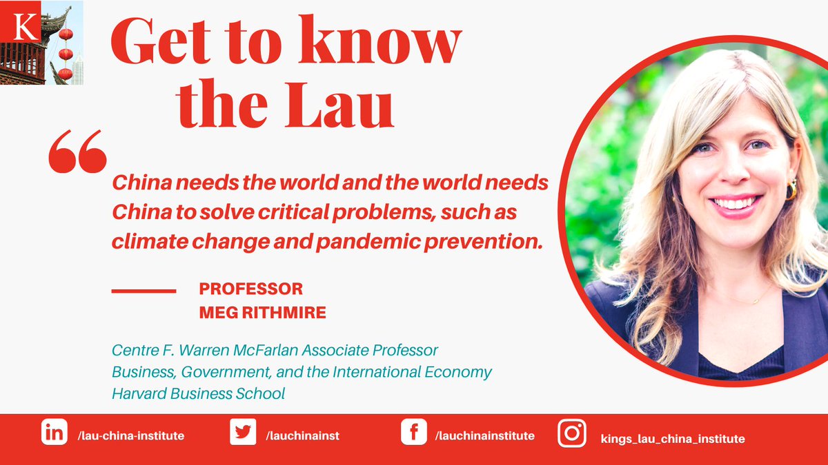 lauchinainst's tweet photo. Big thanks to Professor Meg Rithmire, who is our #gettoknowthelau profile of the week!

She is one of the Lau China Institute Affiliates. Have a scroll to read our Q&amp;A with her! https://t.co/25WZq4QaVt
