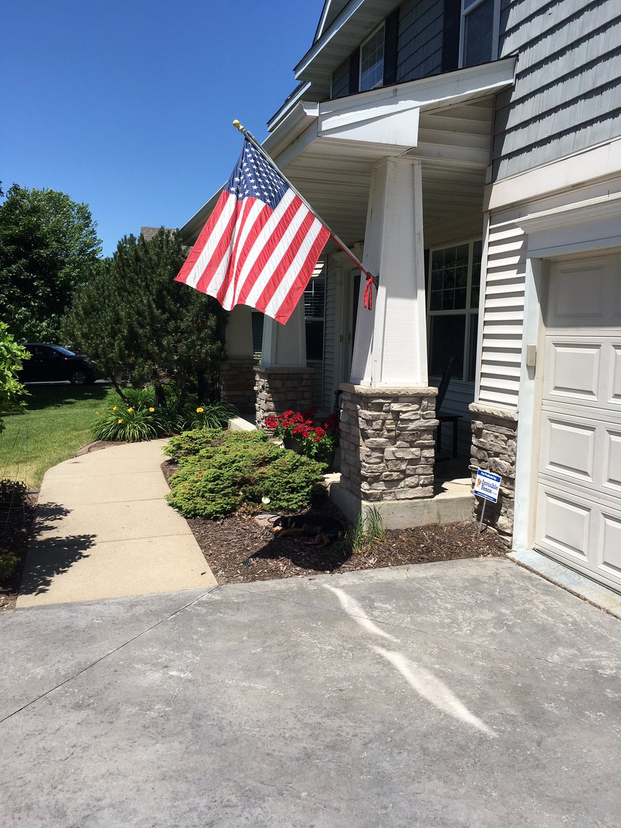 RedCoolerRon's tweet photo. God Bless America. Isn’t she beautiful?!! Happy Flag Day, Everyone..and Happy Birthday, Herbie!! https://t.co/rtkHjlaiY6