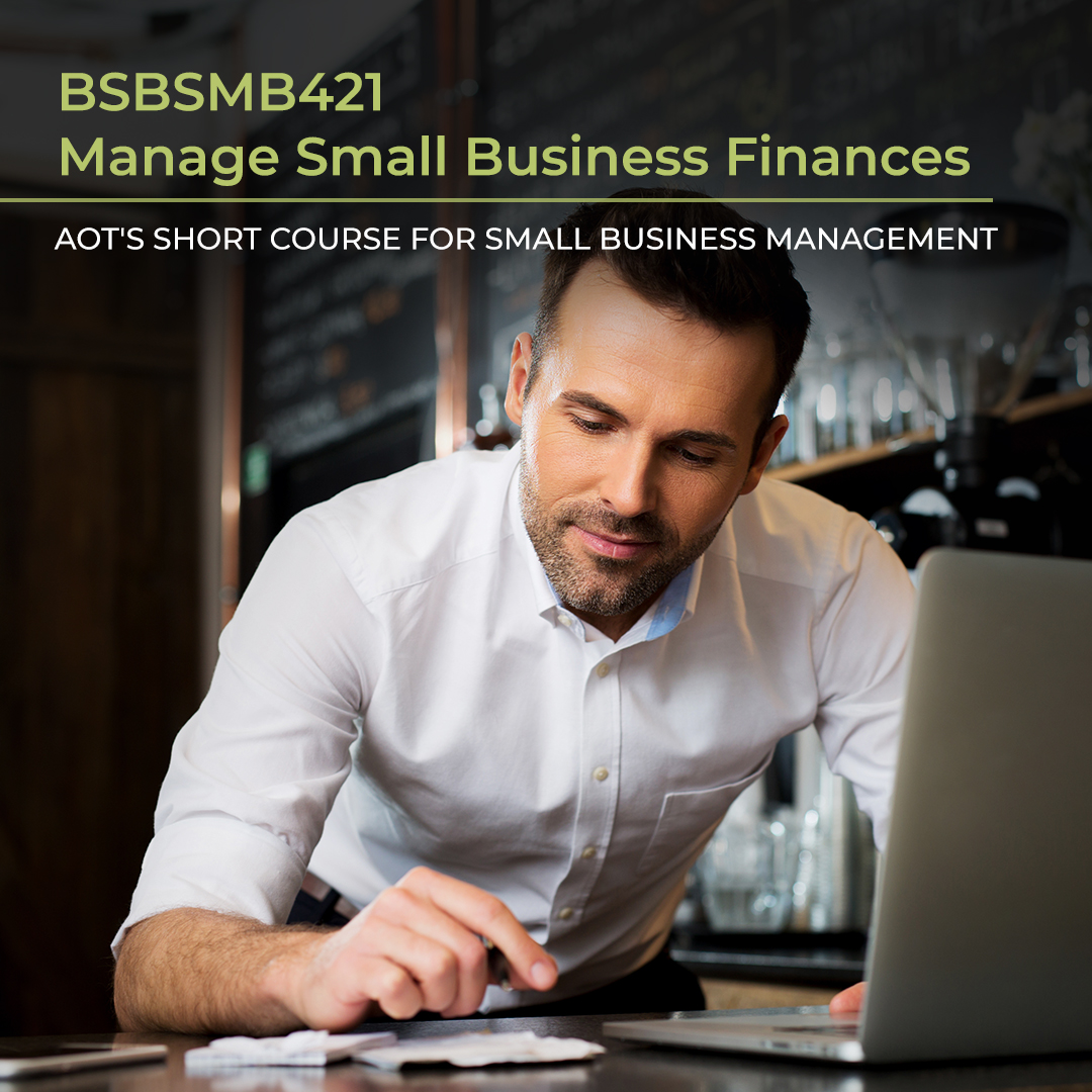 trainwithaot's tweet image. Starting a new small business or already running one? This single unit course can arm you with the knowledge and skills to effectively handle the finances of your small business. Find out more at AOT: aot.edu.au/courses/single… 

#newsmallbusiness #financecourse #businessstartup