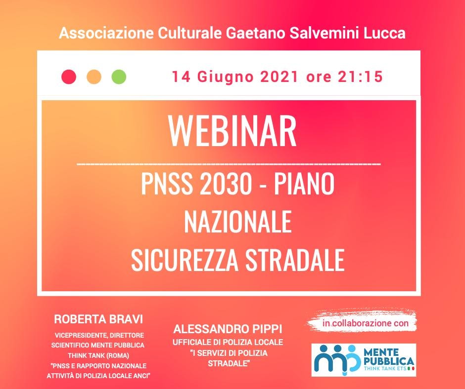 MentePubblica's tweet photo. 🚦 WEBINAR SULLA SICUREZZA STRADALE

🔎 In collaborazione con l'Associazione Gaetano Salvemini Lucca, proponiamo un webinar gratuito di approfondimento sul Piano Nazionale #SicurezzaStradale 2030.

📌 Vi aspettiamo stasera alle 21:15 su Zoom: https://t.co/YfDKEpOUON https://t.co/foiRq2UTfM