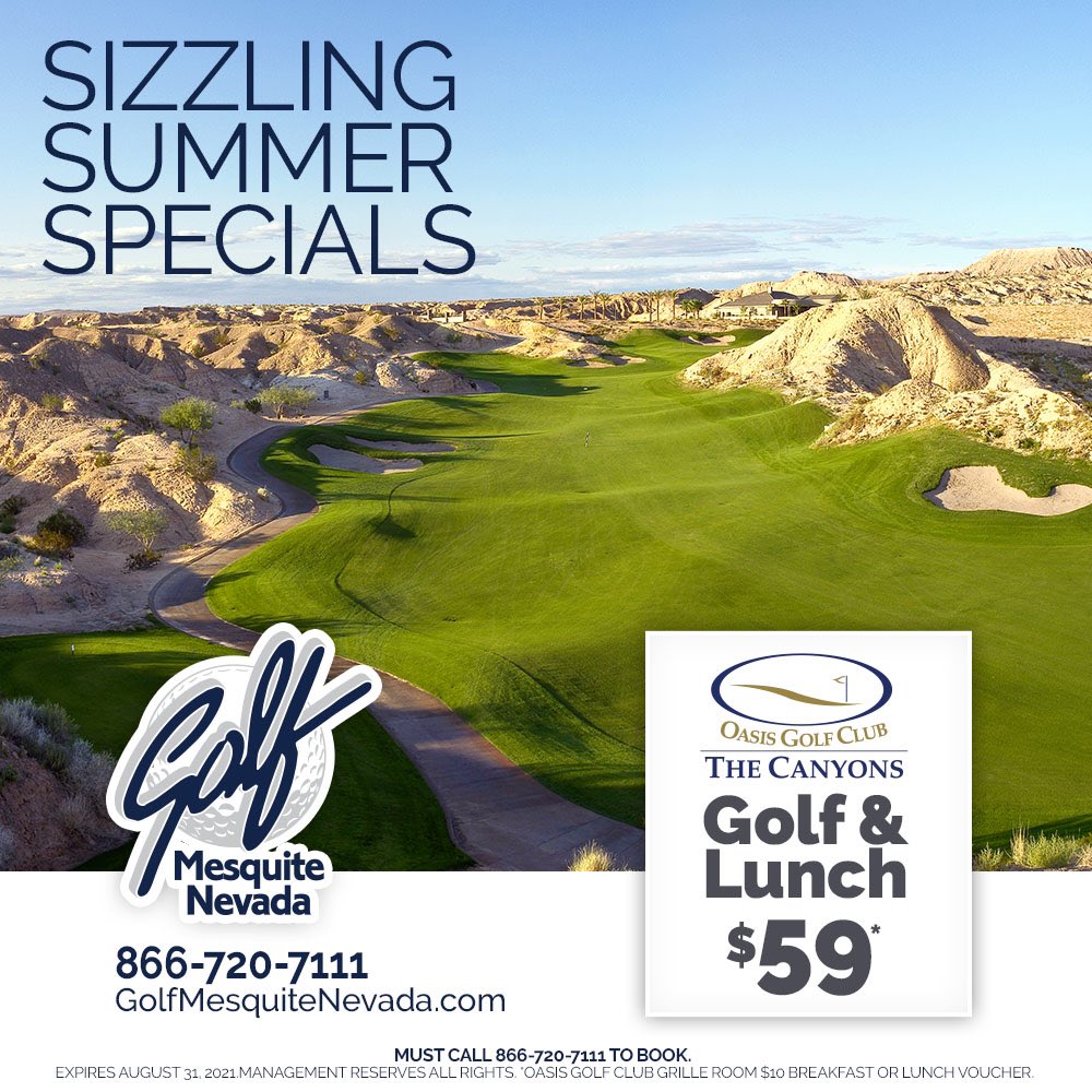 The Canyons Course at <a href="/oasisgolfclubNV/">Oasis Golf Club</a> #Haveyouplayedit