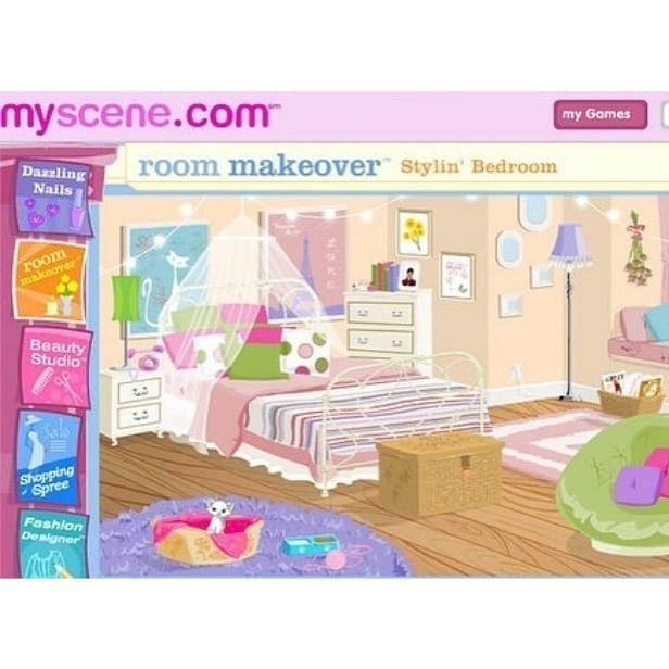 my scene room makeover game