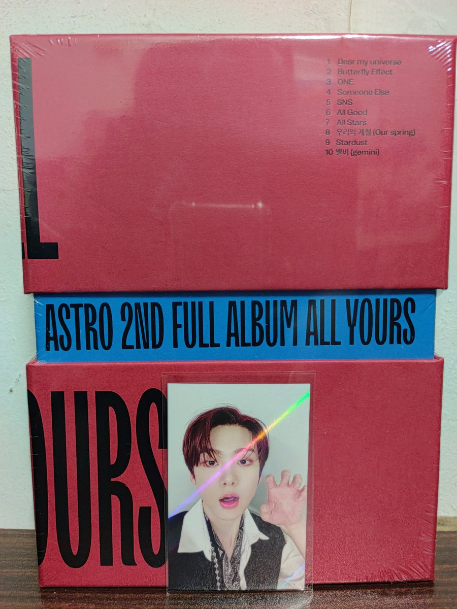 infinitystar_PH's tweet photo. Sealed #ASTRO - ALL YOURS ALBUM 
"YOU VERSION" with P.O.B (SANHA) &amp; OFFICIAL GROUP POSTER 

PHP1000 + LSF https://t.co/0xo0ODrulb