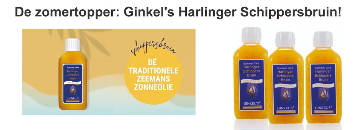 De zomertopper: Ginkel's Harlinger Schippersbruin!
gezondheidswebwinkel.nl/ginkels-harlin…