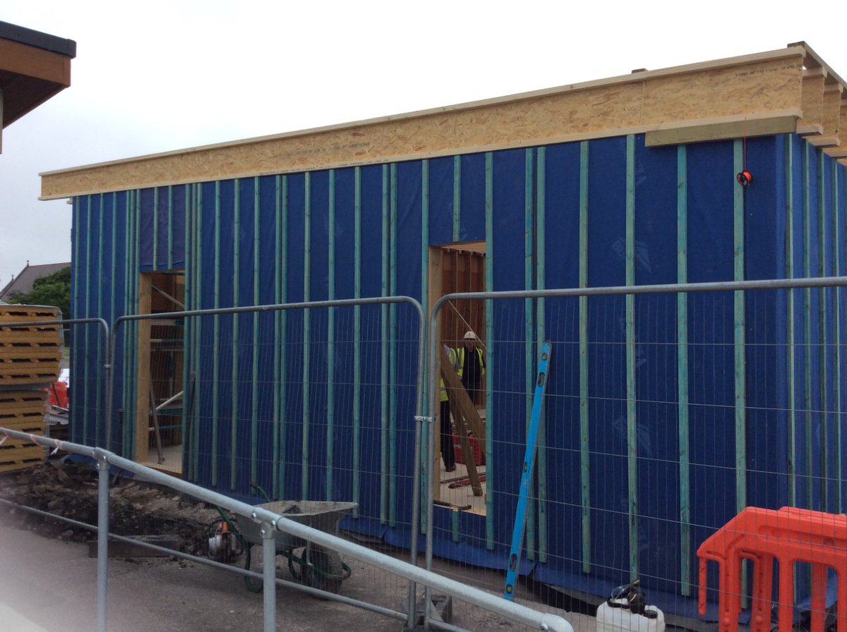 Our Great Arley Big Build 🛠️ is underway. In half-term the team started to build our new Performing Arts Studio. We're looking forward to having this space for our pupils to use. 👍