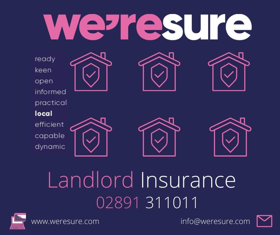 🏠 Lets talk Landlord insurance! 🏠

Whether you're looking a great deal on your current landlord buy to let insurance or need cover on your first residential buy to let, our team are here to talk you through what you need.

Call us today on 02891 311011 and leave the rest to us.