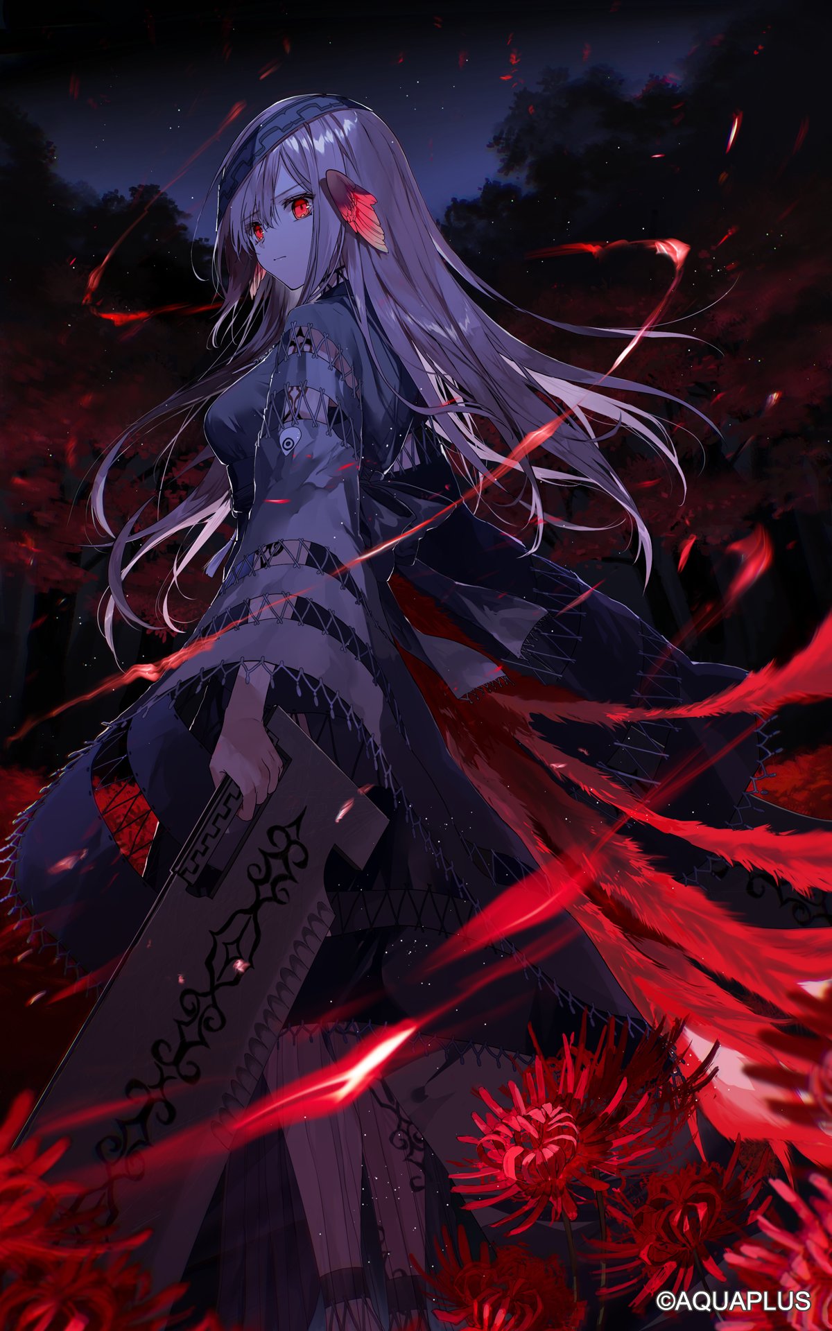 うたわれるもの ロストフラグ スズリ 京都 飾り扇子