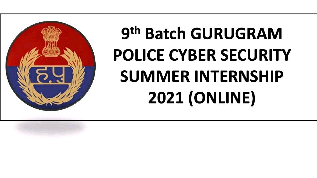 geekyrajnish's tweet image. I'm excited to share that I have been selected for Gurugram Police Cyber Security Summer Internship Program 2021 (GPCSSI'21).
Looking forward to a great learning experience!!
Thanks to @tandonrakshit sir for this wonderful opportunity.
#cybersecurity #gpcssip2021 #internship