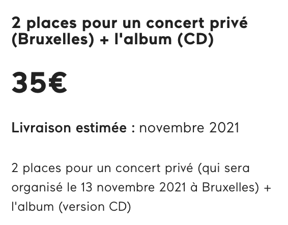 Plus que 10 jours pour nous aider à financer notre album !
kisskissbankbank.com/fr/projects/on…
Précommandez l'album, des beaux totebags ou des places limitées pour un concert privé en novembre :
