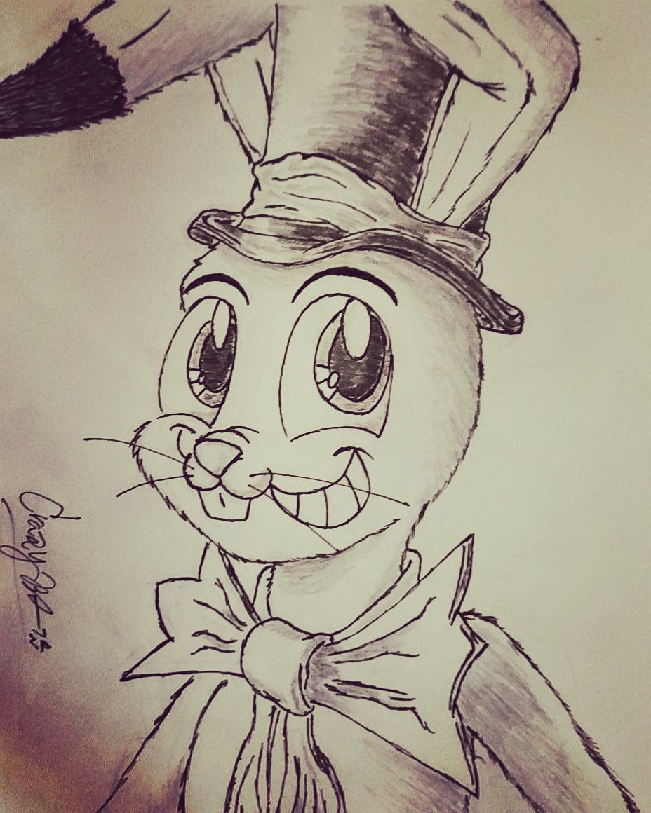 Benjamin Bunny 
Made for @shockartscp for that Inktober 
2020©️CrazyBA 

#art #artistsontwitter #inkart #sketchbook #illustration #artwork #drawing #cartoon #furry #classyoutfit