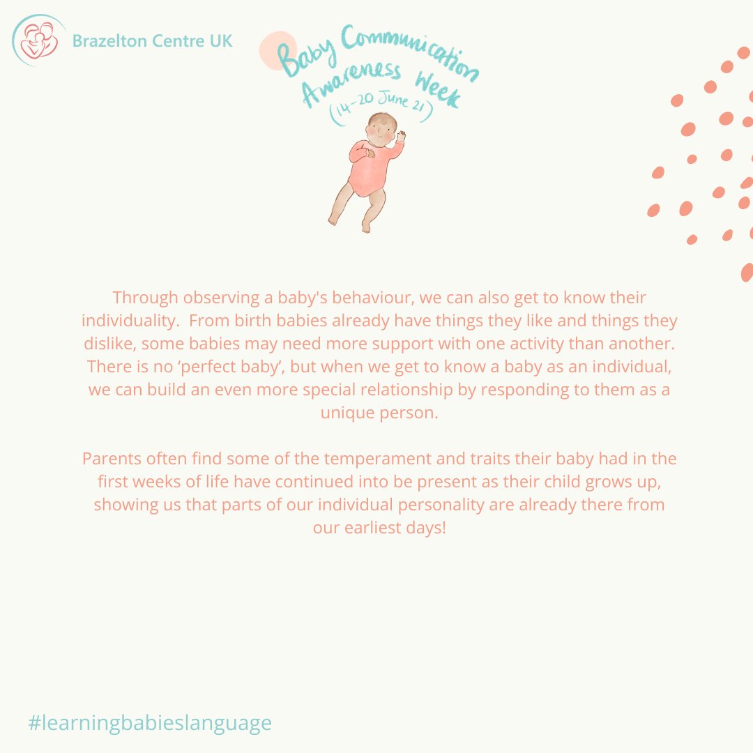 BrazeltonUK's tweet photo. Day 1's theme to kick start #babycommunicationawarenessweek21 is 'How Babies Communicate from Birth'.
Here's today's fact cards.. Please do share with your communities so we can help set aside some of the misunderstanding around newborns- they are amazing!
#learningbabieslanguage https://t.co/ppggDnlKFK