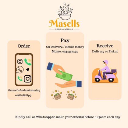 Masells_'s tweet photo. Another Monday, new Week

Back to regular scheduling. Here to take your orders and give you a treat.

Call to place orders 0266282899 https://t.co/eG1MWZvfbf