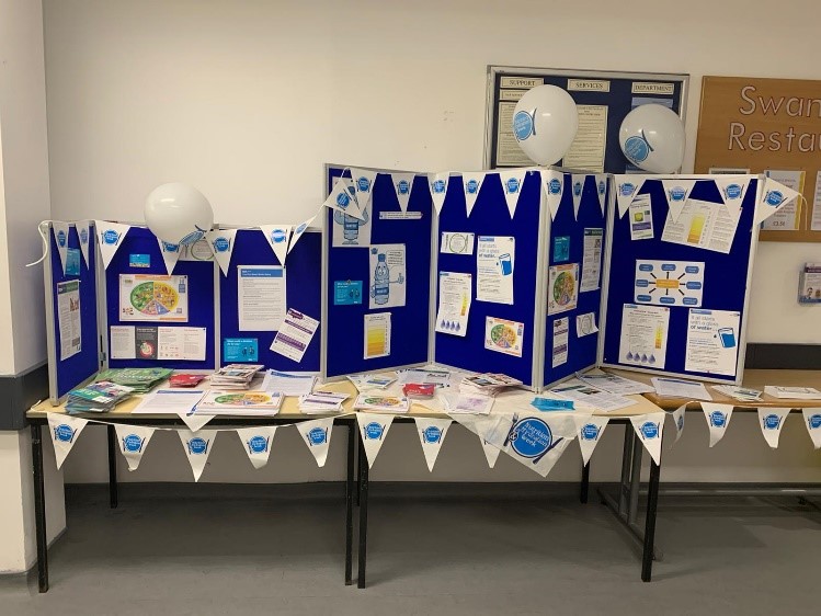 This week we are celebrating Nutrition and Hydration Week. Come along to our stand at Bedford Hospital outside the Swannery to learn about eating well and keeping hydrated whilst at work #nhweek2021 <a href="/NHWeek/">N&H Week</a>