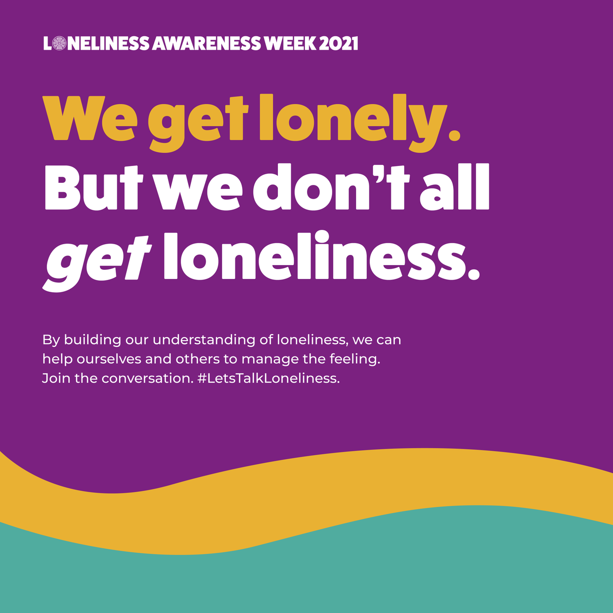 Older people are prone to experiencing loneliness as they age, and the last year will have made this even more of a problem. #LetsTalkLoneliness and help to address loneliness in older people and others. For more info on #LonelinessAwarenessWeek, visit: bit.ly/3xmekqS