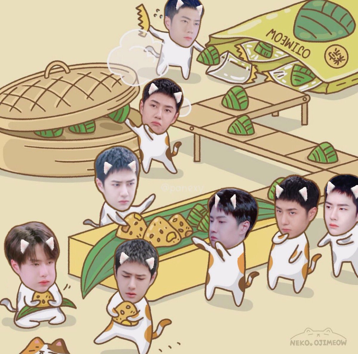 ไหนๆๆๆ อันไหนไส้หวาน อันไหนไส้เค็ม ขอหม่าม๊าอย่างละอันสิครับ