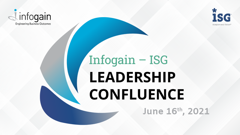 We are excited to share that Infogain & @ISG_News are coming together for a #leadership confluence on June 16th to talk about creating platforms for success with Infogain’s Value Delivery Framework. 

#digitaltransformation #valuedriven #engineeringtech