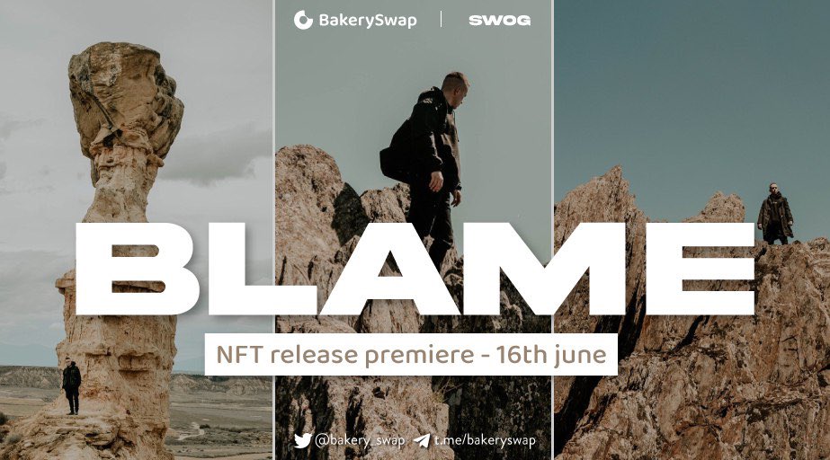 bakery_swap's tweet image. ⏱ 2 Days left for @SWOGMUSIC BLAME #NFT release premiere!

🏆 Winner of the auction will get the ORIGINAL T-SHIRT from the OFFICIAL clip &amp;amp; a personalized surprise!!

🔥 Check his new song here: m.youtube.com/watch?v=aHZE-F…