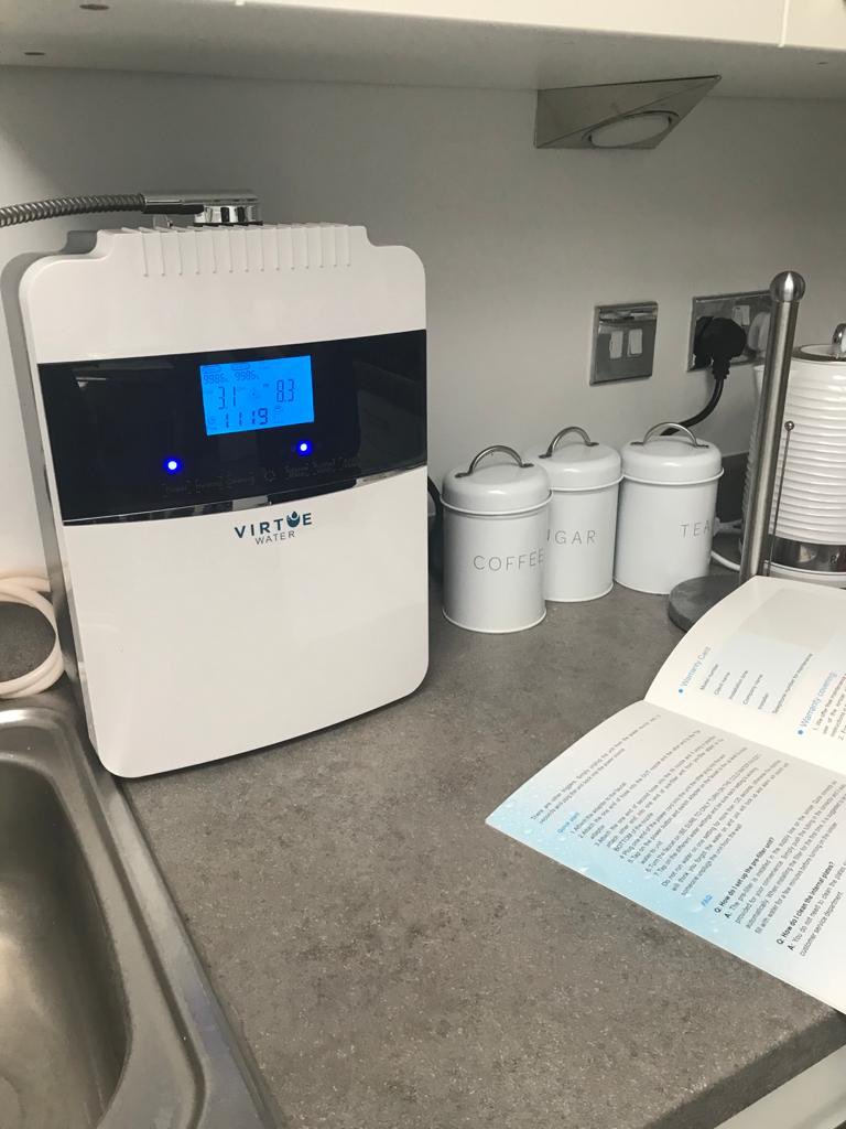 Another installation gone in! Have unlimited alkaline ionized water at home 🏡

We plumb it in under the sink &amp; fit a speciality chrome tap!💦
 
So many health benefits! &amp; Ranging from 2.5pH - 11.5pH 💦

#eco #Sustainability #alkalinewater #alkaline #waterionizer #homeimprovement