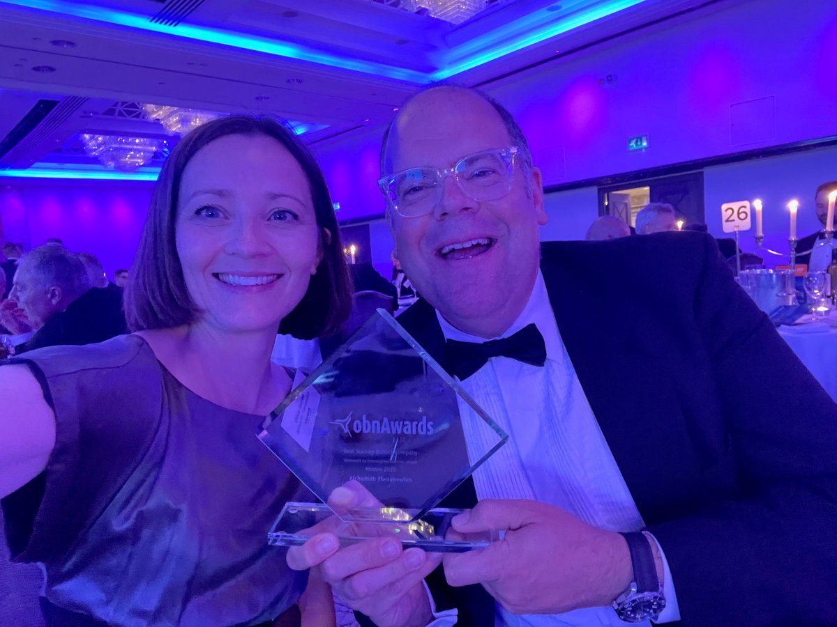 We are THRILLED to have been awarded ‘best biotech start-up’ as part of the OBN (UK) Ltd Awards! The award is really a reflection of our fantastic, dedicated and diverse team - all of whom have contributed to making this possible.
#biotech #OBNAwards #startups