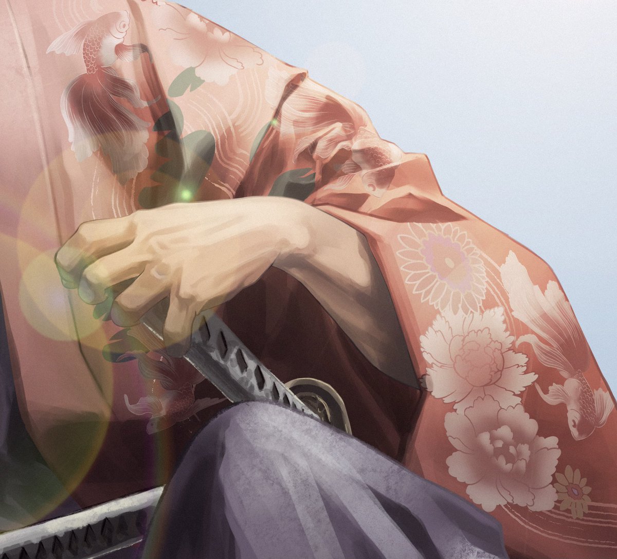 Izumi バニリゾさんこんばんは とっても素敵なイラストですね 艶やかな羽織りに反して武骨さを感じる武士がかっこいいです Izumi バニリゾさんこんばんは とっても素敵なイラストですね 艶やかな羽織りに反して武骨さを感じる武士がかっこいいです