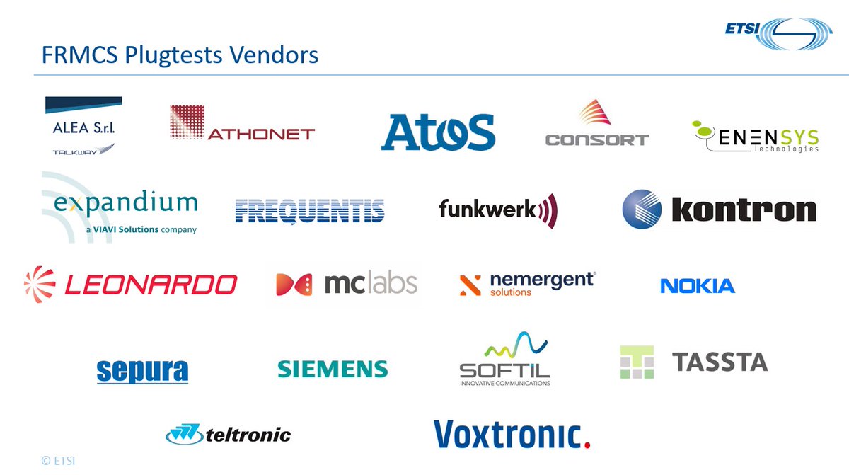 ETSI_STANDARDS's tweet photo. FRMCS Plugtests has started (14-18 June). This #event brings together a great number of vendors & observers & enable them to #test independently and jointly all components of the Mission Critical Services for #Railways
https://t.co/CE6fxmWmAj
#FRMCSPLUGTESTS #TheStandardsPeople https://t.co/Gw5DO1Ar7b