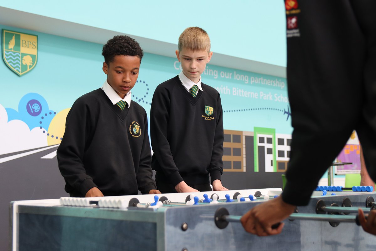 BitterneParkSch's tweet photo. A great start to our inter-tutor EURO 2020 table football competition this morning. Well done to Sweden, who beat Spain 10-2. Congratulations to Finland and France who drew 8-8. ⚽️ @Sport_BPS https://t.co/Cezh4gc9w0