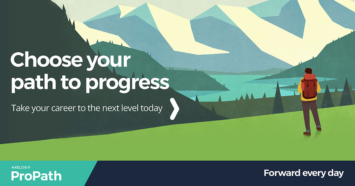 Missed our AXELOS® ProPath webinar? Watch it on-demand now!

Allan Thomson discusses how the three different routes will help you develop your best practice knowledge and skills in order to be able to respond to challenges and to boost your career - bit.ly/3pNZMxp