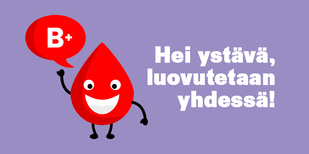 vastuugroup's tweet photo. Tänään vietetään maailman verenluovuttajien päivää! ❤️ Meillä Vastuu Groupilla työajalla saa tehdä vapaaehtoistyötä tietyn ajan työajastaan tai vaikkapa käydä luovuttamassa. Luovutetaanko teillä? #verenluovutus #verenluovuttaja #maailmanverenluovuttajienpäivä https://t.co/HvUSjBHjdN