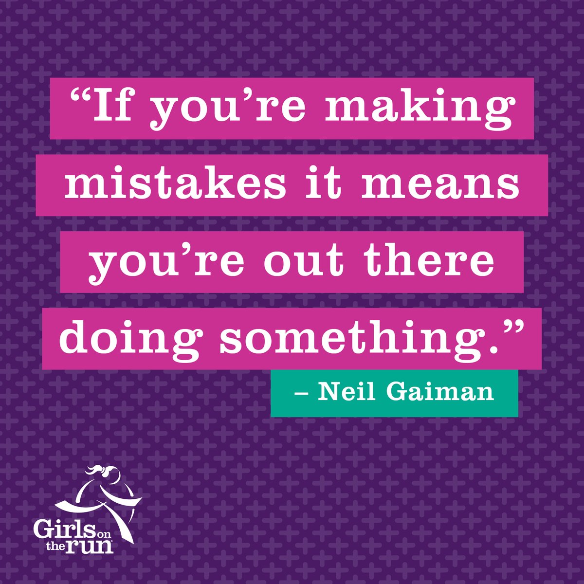 GOTRDC's tweet photo. Remember, mistakes are OK. Don’t let the fear of messing up stop your momentum to accomplish something awesome this week. #MondayMotivation https://t.co/a76RRrxCU1