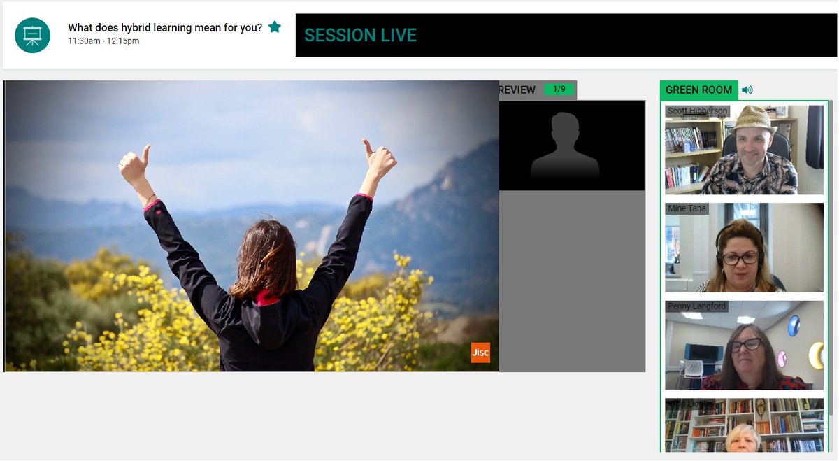 ScottHibberson's tweet image. What an absolute pleasure to share experiences and stories on #HybridLearning across #FE at @Jisc's #ConnectMore21 with @vikkiliogier, Mine Tana from @barnetsouthgate
 &amp;amp; @pj2000 from @MKCollege
 
Great session - thank you everyone for your contributions :-)

 #AmplifyFE #LoveFE