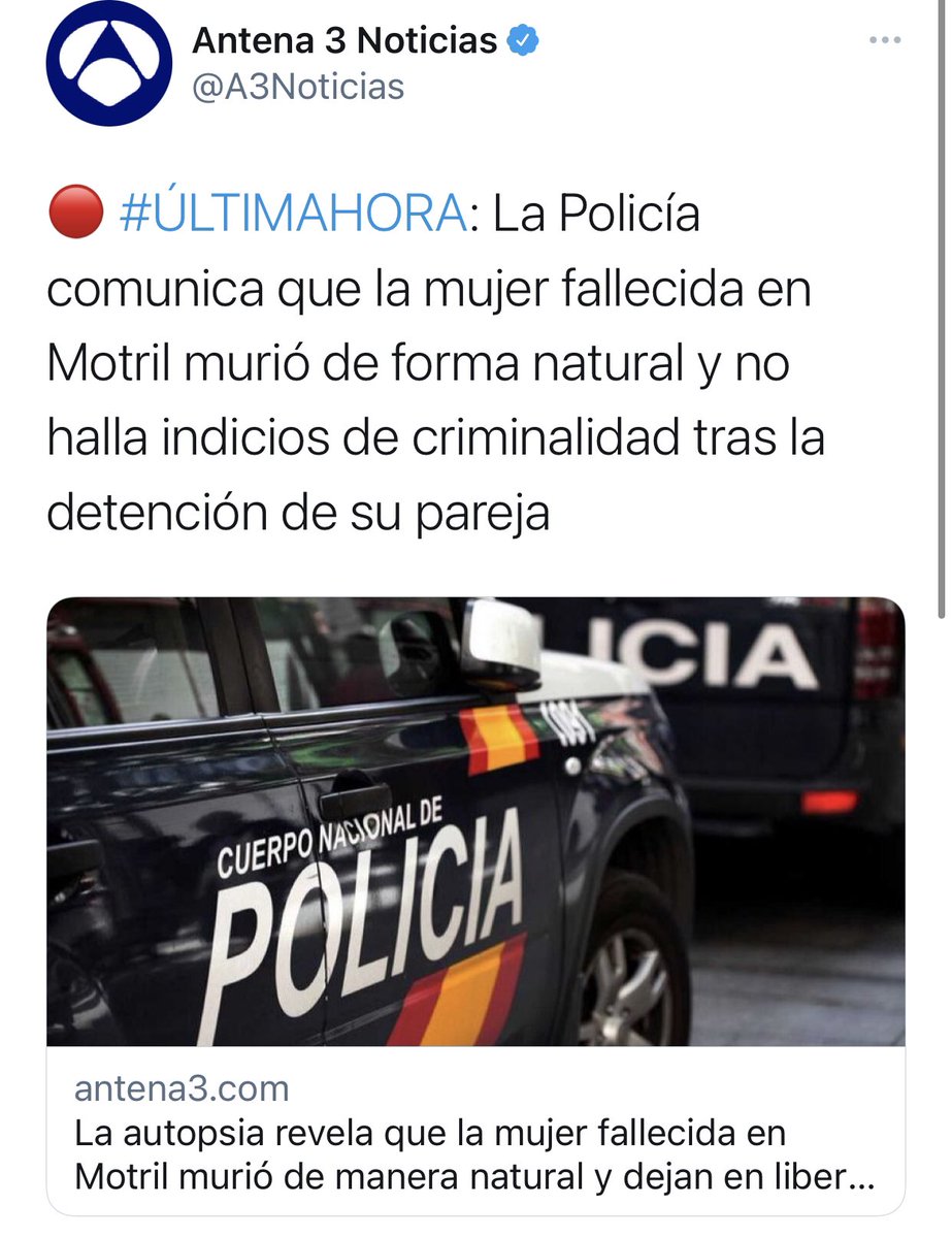ManuGsfc's tweet photo. Al pobre hombre se le muere su mujer, tiene que pasar la noche en el cuartelillo y tiene que soportar a todos los guardianes de la moral de España tachándolo de maltratador. Es insufrible todo esto. https://t.co/TGDApIxpUi