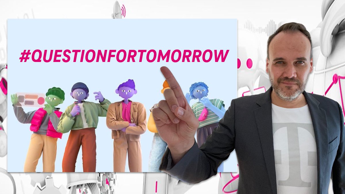 What do you think how the #Future will look like? We want you as a Chief Tomorrow Officer to ask the questions for tomorrow! 👉 lnkd.in/dpW5iD5 #questionfortomorrow Thanks for this initiative <a href="/KatharynMWhite/">Katharyn M White</a> <a href="/bibohle/">Birgit Bohle</a> <a href="/vagabon_digital/">Jennifer Arnolds 🙋🏽‍♀️</a> <a href="/AnnetteBrugger1/">Annette Brugger</a> <a href="/tsystemscom/">T-Systems</a>