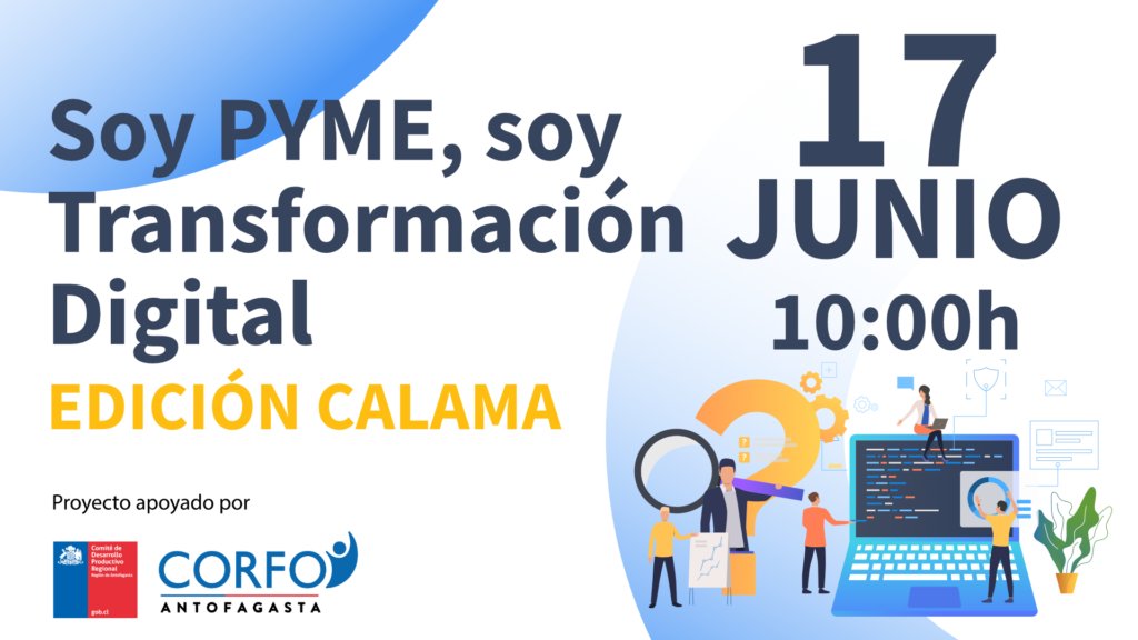Soy #PYME, soy Transformación Digital. Edición #Calama
👇Inscríbete gratis aquí
🔗kimglobal.com/es/evento/soy-…

Jornada coorganizada con <a href="/Corfo/">Corfo</a> (Antofagasta), <a href="/LEITAT_CHILE/">Leitat Chile</a> y la Cámara de Comercio de #Calama