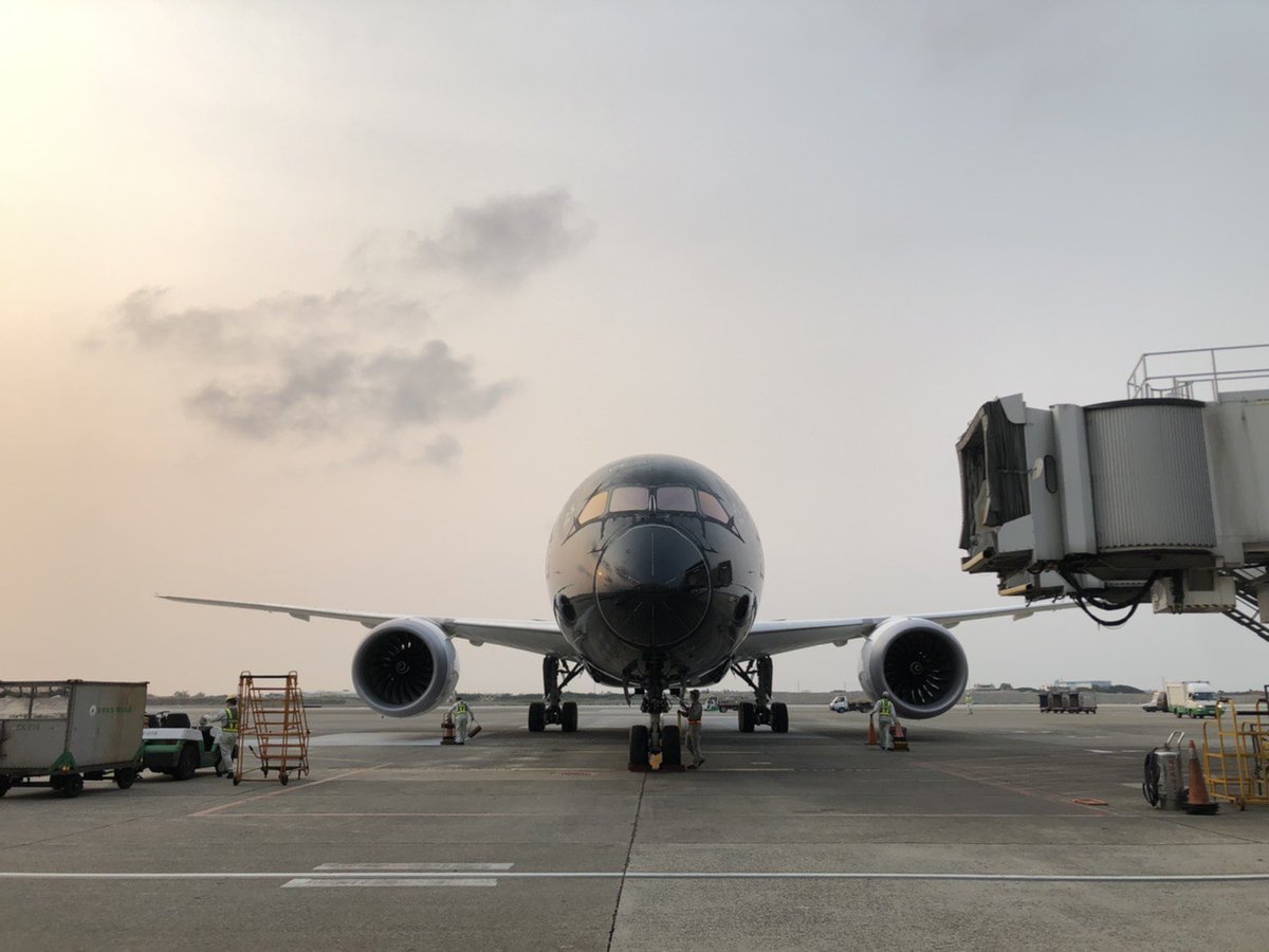 taoyuanairport's tweet image. Welcome back @FlyAirNZ 

#airnewzealand #taoyuanairport #allback