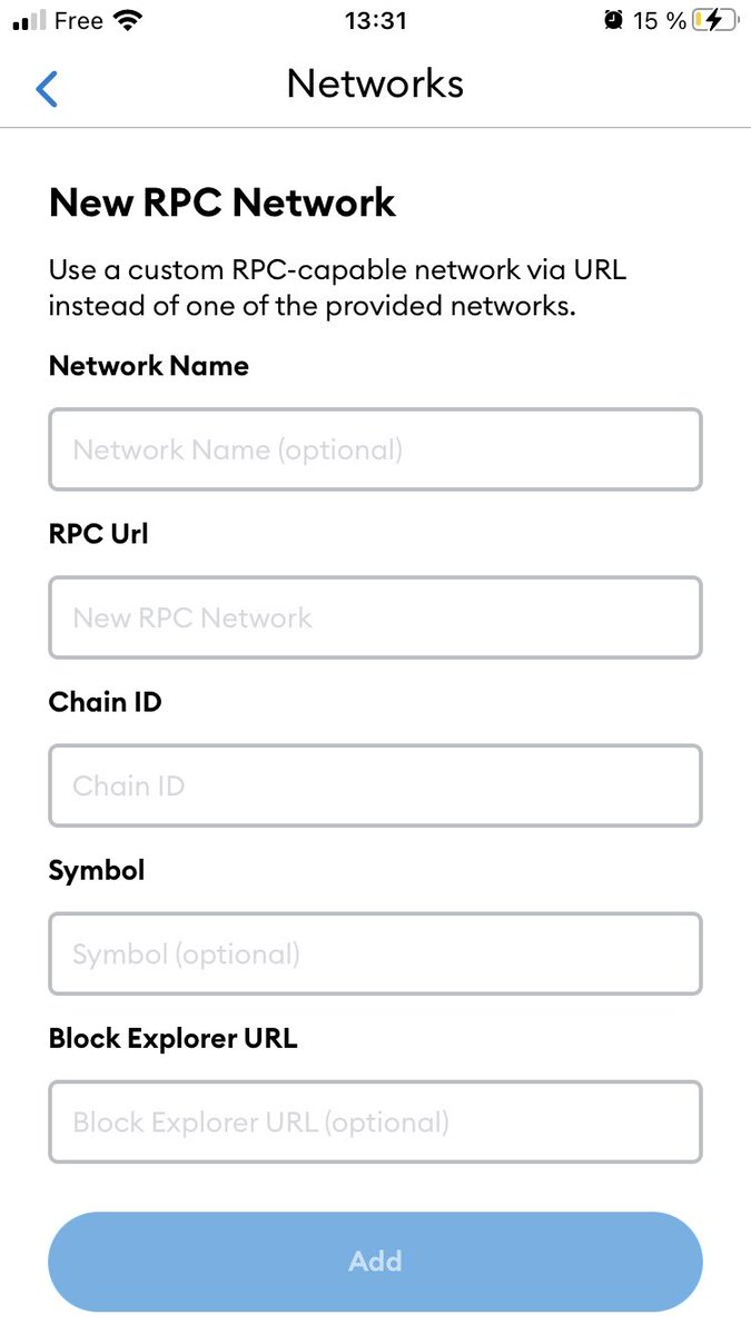 20. Pour mobile c'est quasiment similaire, créer nouveau wallet ou importer la clé privée etc, notez la et pour gerer les nouveaux RPC si vous voulez interagir avec différente blockchain depuis votre mobile : Setting --> Network --> Add Network --> Entrez les infos --> ADD.