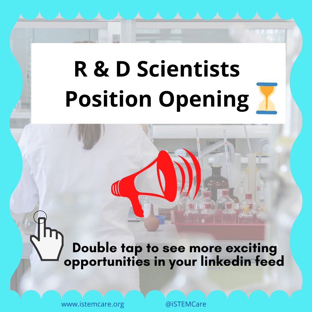 istemcare's tweet photo. Zest of Freshly curated WEEKLY job alerts! 

Where you can directly connect to recruiters on LINKEDIN!
Why wait then?

(1/6) 22 R &amp; D Scientists/Director/President Jobs

Jobs are in the following link: https://t.co/jsvE1an2Ft https://t.co/cAvHQGtBTy