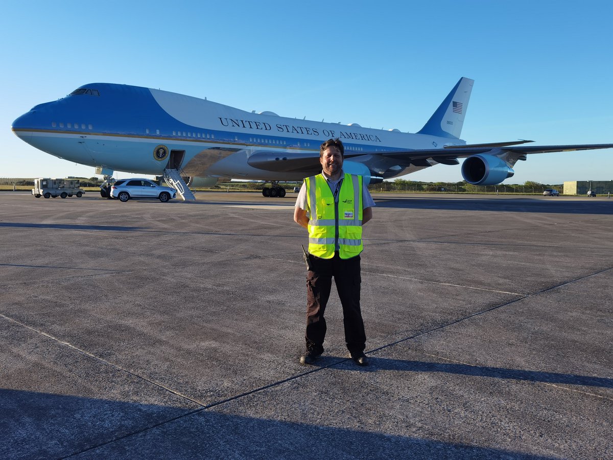 falmouthmark's tweet photo. What a week @Newquay_Airport so happy to be involved in this once in a lifetime event. https://t.co/JJks1oHAbF