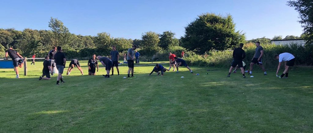 SouthportHeskFC's tweet photo. Pre season training commences Tuesday 15th June down at Bankfield Lane with a 7pm start as we prepare for the 2021/22 season. All old and new players are welcome down ⚽️🔵⚽️🔵⚽️🔵⚽️🔵⚽️ https://t.co/MWxk5mQmhr