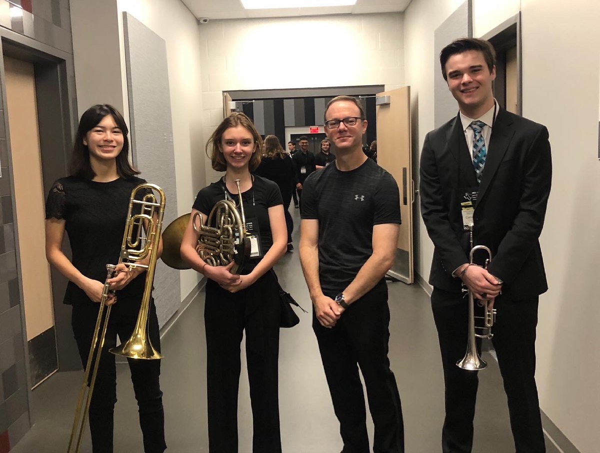 Sunnyvale was well represented at ATSSB All-State! Congratulations to our three 4a All-staters and Lily for making TMEA All-State. Thanks to those who came to the concert or watched from home!