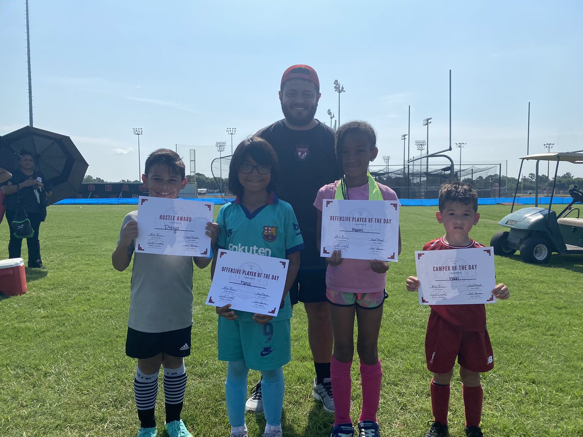 LanghamWSoccer's tweet photo. Great Day #1 of our Lobo Soccer Camp!  Can’t wait for tomorrow! 

⚽️🐾🐺

#LoboFutbol #Family 

@langhamcreekhs https://t.co/7hLmgOeU24