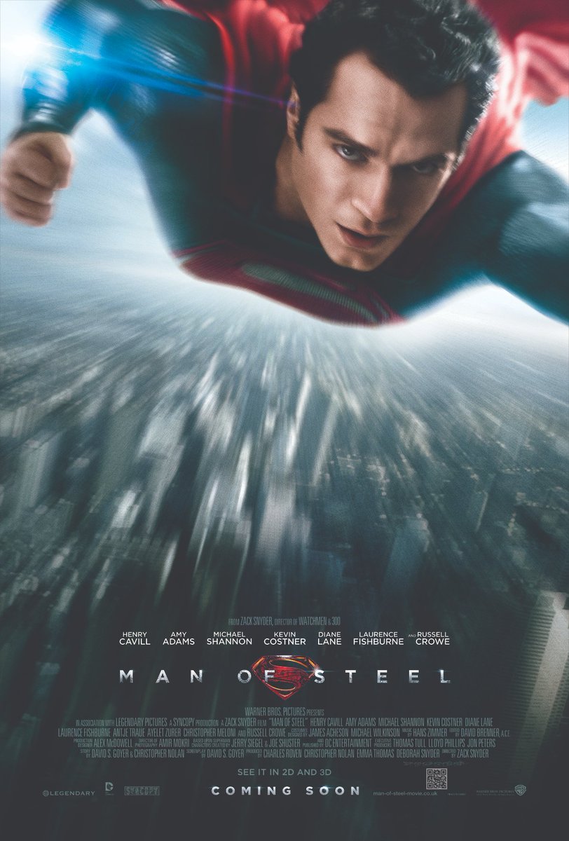 tntdrama's tweet photo. Man of Steel was released eight years ago today. https://t.co/uQ2VClJ8NM