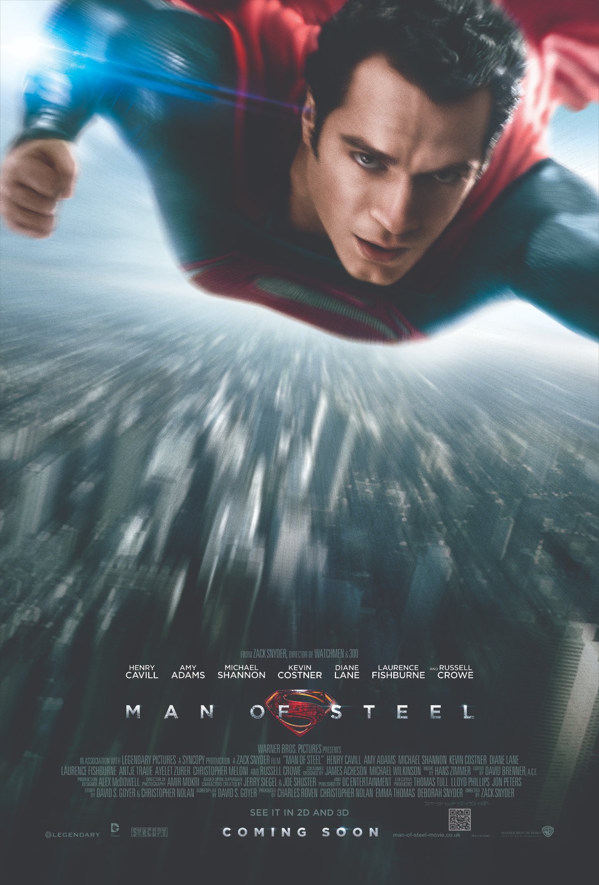 WB Releases New MAN OF STEEL Poster on Twitter