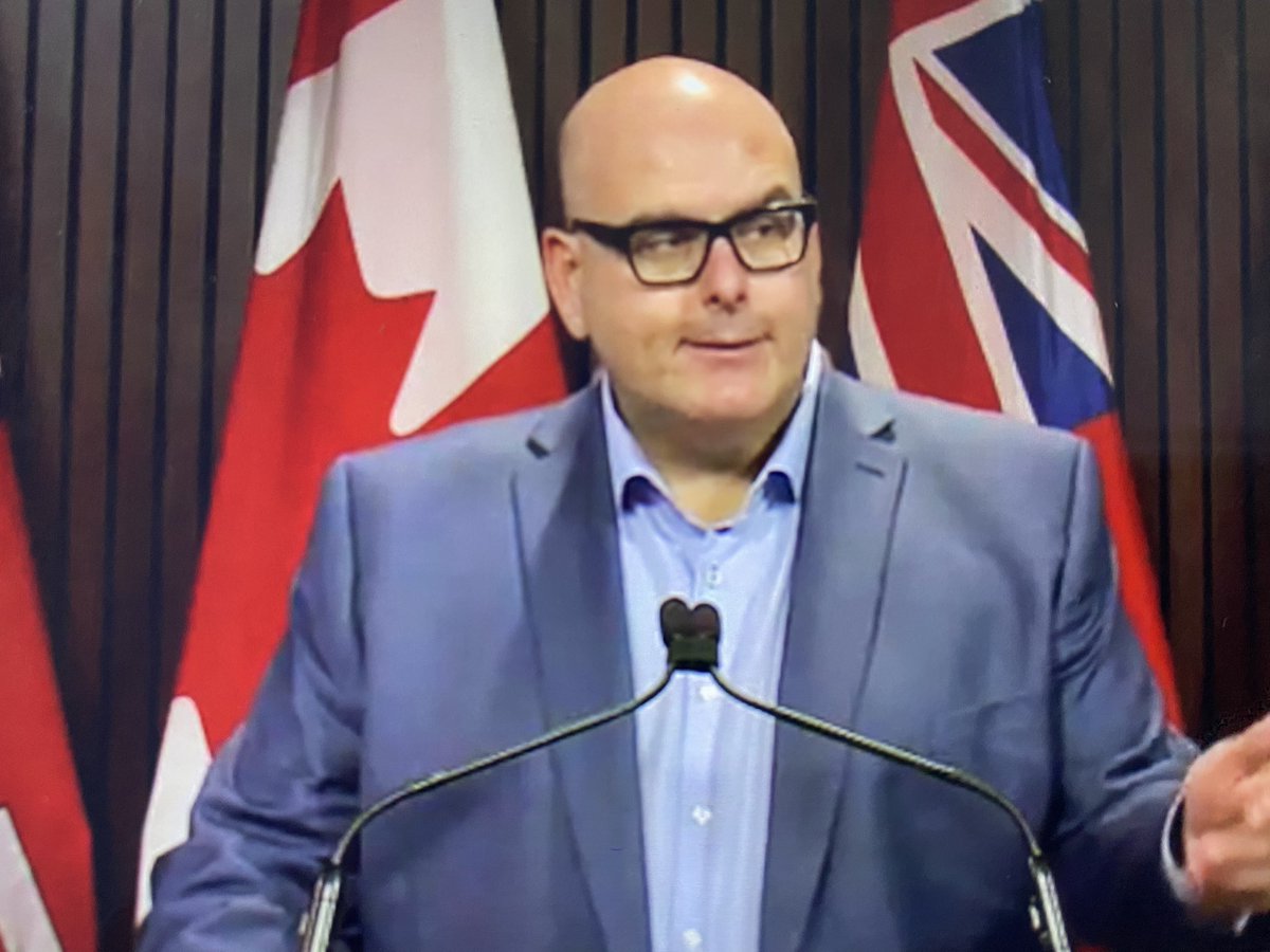 CityCynthia's tweet photo. Liberal leader Steven Del Duca says Doug Ford is "scared and a coward" for invoking notwithstanding clause because doesn't want to be held to account by critics. #onpoli https://t.co/s8Eo0fM0h1