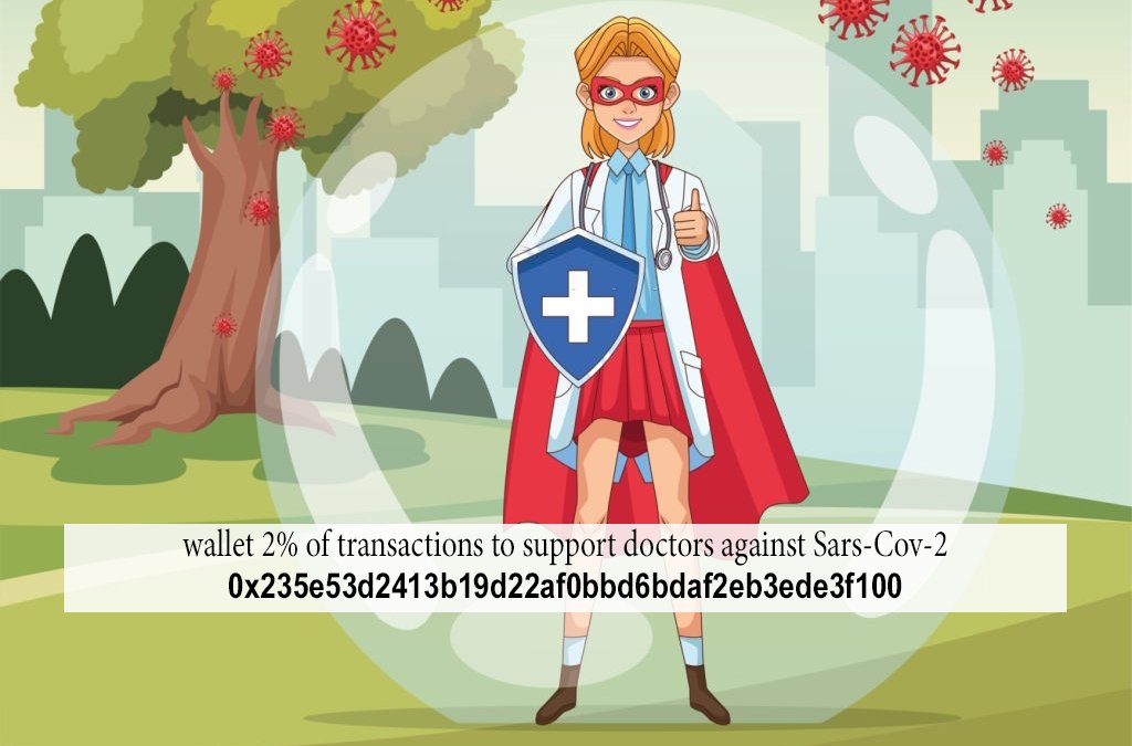Publish wallet 2% of transactions to support doctors against Sars-Cov-2
0x235e53d2413b19d22af0bbd6bdaf2eb3ede3f100
bscscan.com/token/0xcda8a2…
#aco #acoswap #BSC #PancakeSwap