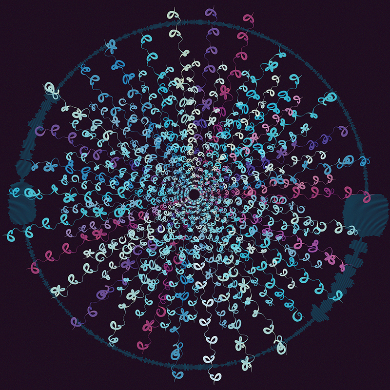 JessicaPeter's tweet photo. Why create one data art piece when you can create four!
These four versions of my most recent data art piece "Gratitude" represent #sasgf as a whole, EMEA, APAC and Americas.
#SASDesign #uxdesign #dataart #sasgf
@SASsoftware https://t.co/7BQJk9zCZT
