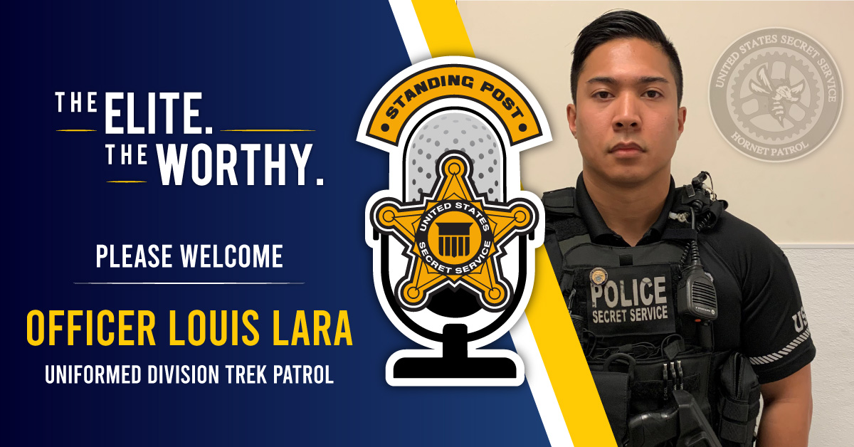 Have you heard the latest episode of our #podcast, #StandingPost? This month, we talk to Uniformed Division's Officer Louis Lara, a member of our TREK patrol team. soundcloud.com/standingpost