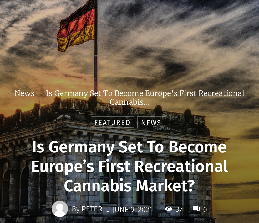 todd_harrison's tweet photo. Is Germany Set To Become Europe’s First Recreational Cannabis Market?
A GREEN surge in Germany is opening up the possibility it could be the first EU country to fully embrace adult-use cannabis.
#Germany 🇩🇪 #Cannabis
https://t.co/pqsLDtd8u9 https://t.co/yR0BY2lmKj