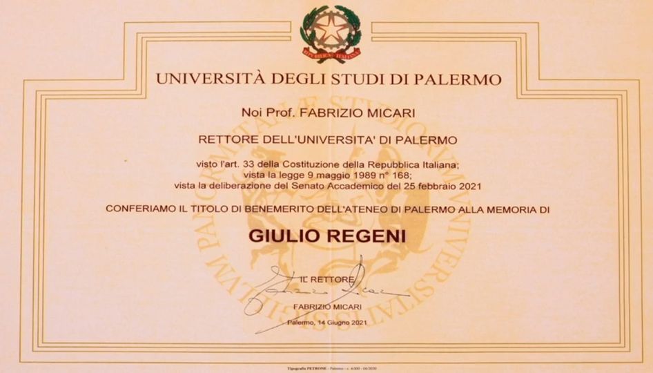formicheumane's tweet photo. A Giulio Regeni. 💛 https://t.co/t2z2exoXya